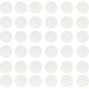 PATIKIL 15mm Metal Plate for Phone Magnet, 36pcs Round Adhesive Metal Plate Replacement Stickers for Magnetic Car Mount Holder Phone Case Wall, Silver Tone in Kuwait