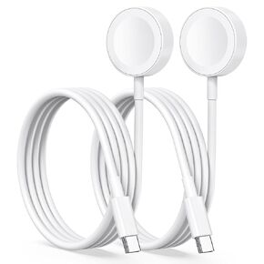 2Pack for Apple Watch Charger USB C Magnetic Fast Charging Cable 3.3FT in Saudi Arabia