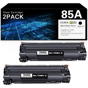 85A Toner Cartridge 2-Pack Replacement for HP 85A | CE285A Toner Compatible with HP Pro P1109w P1102w M1219nf M1217nfw M1212nf M1139 M1138 M1132 Printer Ink.(2 Black) in Saudi Arabia