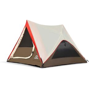 Heavy Duty Family Camping Tent, Large 3 Person Freestanding Tent with 150D Polyester Fabric, Steel Poles, Durable Waterproof Cabin Tent for Family Outdoor Camping (Alcove (3 Person)) in Saudi Arabia