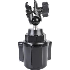 1" Ball Cup Holder Mount Base with Aluminum Long Double Socket Arm in Kuwait