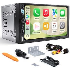 AINAVI 7" Double Din Car Radio Stereo CarPlay Linux OS in Kuwait
