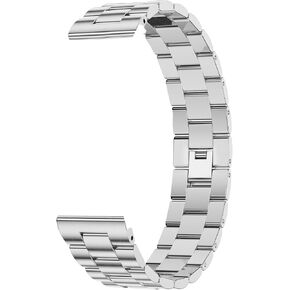 LIGE 22mm 20mm Metal Band Durable, Adjustable Compatible Smartwatches in Saudi Arabia