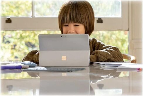 Microsoft Surface Go 2 10.5" Touch-Screen m3 8 128 SSD Wifi LTE - Platinum in Kuwait