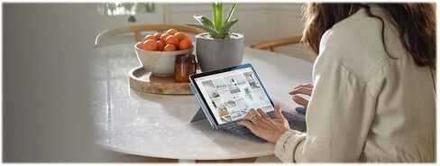 Microsoft Surface Go 2 10.5" Touch-Screen m3 8 128 SSD Wifi LTE - Platinum in Kuwait