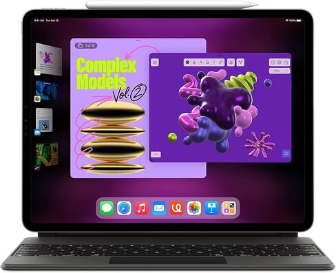 Apple 2022 iPad Pro 11-inch, Wi-Fi + Cellular, 512GB - Silver (Renewed) in Kuwait