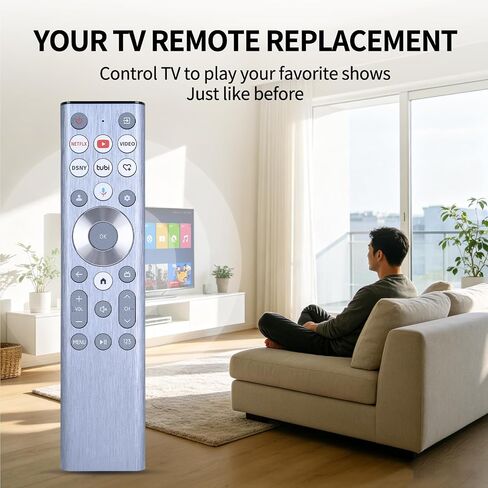 ERF6A80 Voice Backlit Remote Control for Hisense U6 U7 U8 U8QG Google TV in Kuwait