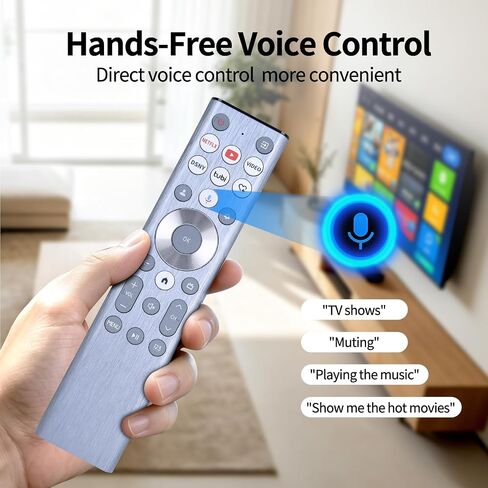 ERF6A80 Voice Backlit Remote Control for Hisense U6 U7 U8 U8QG Google TV in Kuwait
