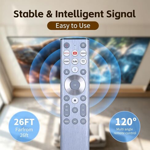 ERF6A80 Voice Backlit Remote Control for Hisense U6 U7 U8 U8QG Google TV in Kuwait