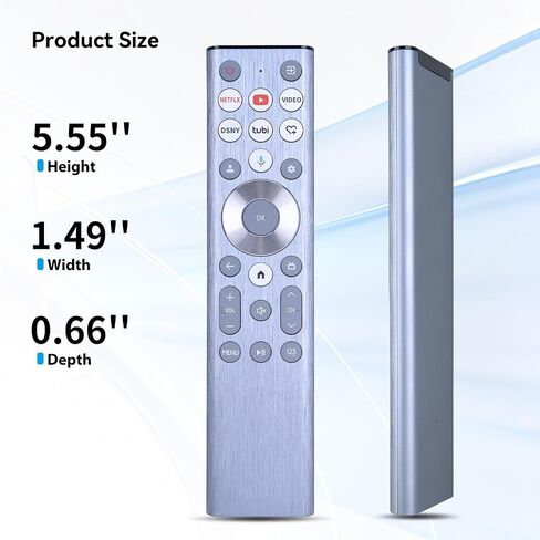 ERF6A80 Voice Backlit Remote Control for Hisense U6 U7 U8 U8QG Google TV in Kuwait