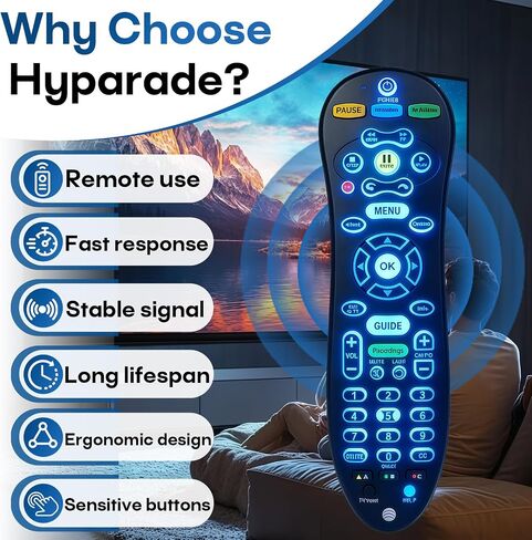 S30 Remote Compatible with AT&T U-Verse Receiver, Replace S30-S1B in Kuwait