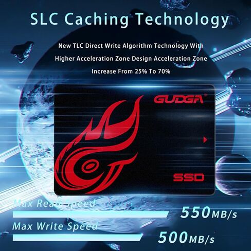 240GB 2.5‑Inch SATA III SSD, Up to 550MB/s for Laptops & Desktops in Kuwait
