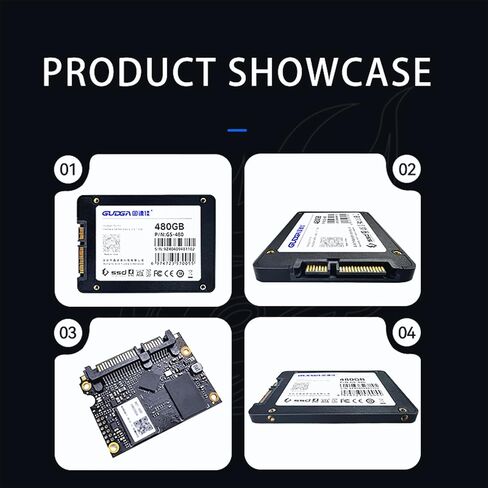 240GB 2.5‑Inch SATA III SSD, Up to 550MB/s for Laptops & Desktops in Kuwait
