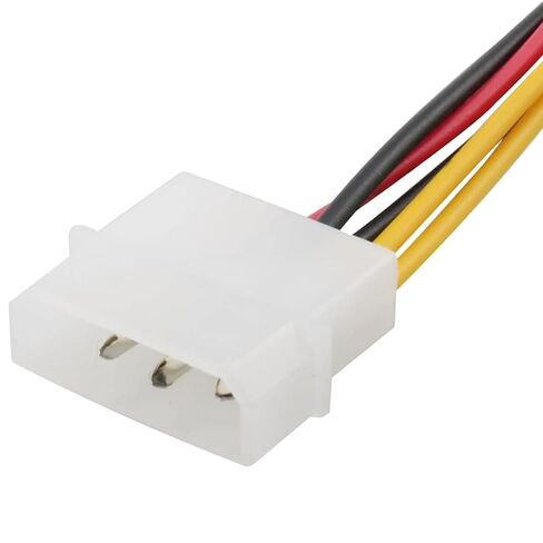 NEORTX Molex 4-Pin إلى 6-Pin PCI Express كابل إمداد الطاقة، 4 Pin Male Molex إلى 6 Pin PCIe Male Graphics Card GPU Video Card Connector Connector in Kuwait