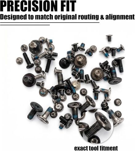 Full Screw Set Replacement for iPad 5 5th Gen 9.7 Inch 2017 - Complete Internal Screws Repair Kit - Compatible with Model A1822 A1823 in Saudi Arabia