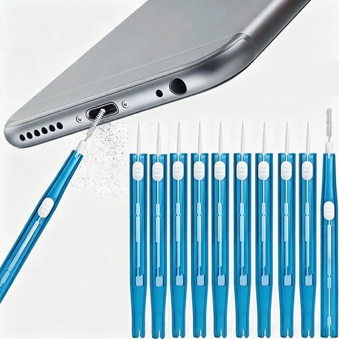 10pcs Cleaning Kits Dual Side Multifunction Tools Brushes for iPhone 17 Pro in Saudi Arabia