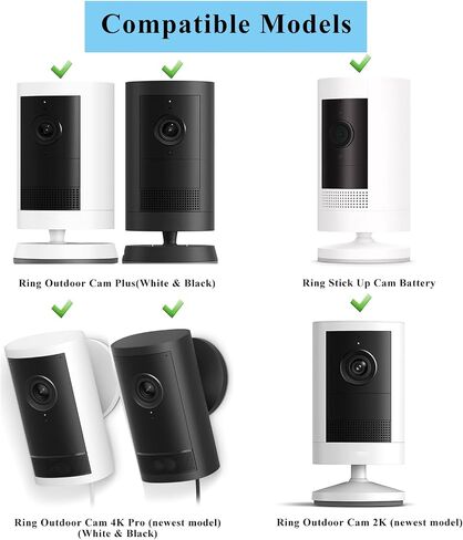 Magnetic Camera Mount Compatible with Ring Stick Up Cam,Ring Outdoor Cam 2K in Saudi Arabia
