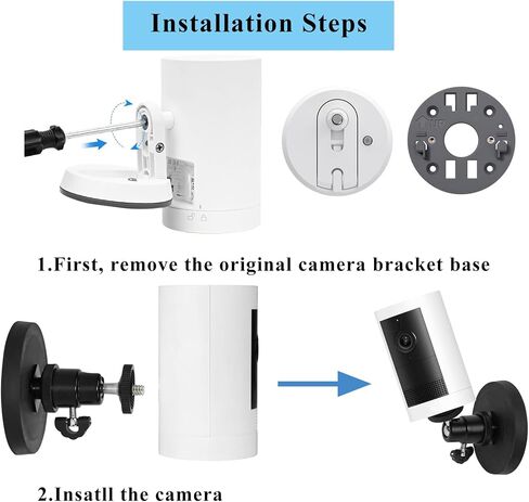 Magnetic Camera Mount Compatible with Ring Stick Up Cam,Ring Outdoor Cam 2K in Saudi Arabia