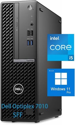 Dell Optiplex 7010 SFF Desktop Computer, Business Mini PC, Intel Core I5-12500, 6 Core, 12 Threads, up to 4.6 GHz, 16GB RAM 1TB SSD, RJ-45 Ethernet, HDMI, WIFI6, Bluetooth, Windows 11 Pro in Saudi Arabia