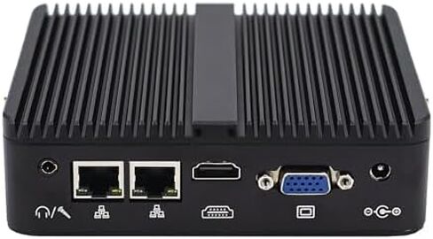 WEIDIAN Fanless Mini PC Industrial Computer J5005, 8GB RAM 256GB SSD in Saudi Arabia