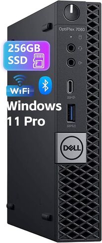 Dell Optiplex 7060 mini pc Core i3-8100 256GB SSD 8GB RAM Win11P(Renewed) in Saudi Arabia
