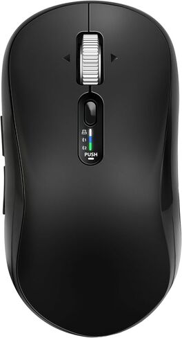 INFINMIND Wireless Bluetooth Mouse with 5 Programmable Buttons, Multi-Device, 4-Way Navigation Scroll, 5 Level DPI, Quiet Click Mice Compatible with Computer, Laptop, PC, iPad, Tablet, MacBook. in Saudi Arabia