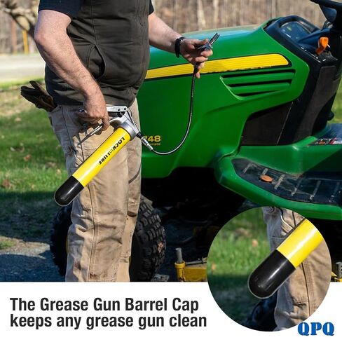 Grease Gun Barrel Cap for Standard 14 oz Grease Gun, Leak-Proof in Saudi Arabia