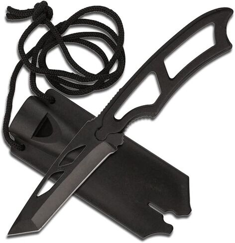Survivor HK-656 Tactical Neck Knife 6.75-Inch Overall Black in Saudi Arabia