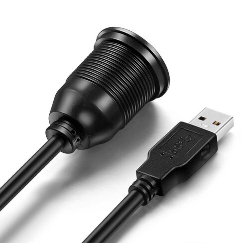 USB 3.0 AUX Flush Mount Car Mount Extension Cable, 3 Feet in Saudi Arabia
