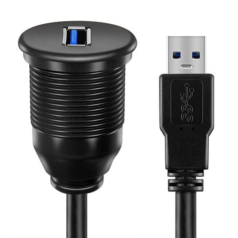 USB 3.0 AUX Flush Mount Car Mount Extension Cable, 3 Feet in Saudi Arabia