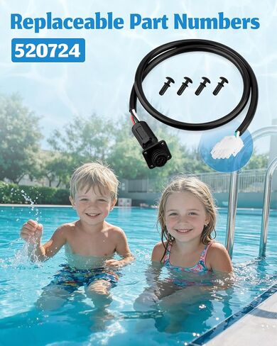 520724 Power Cable, 4-Pin Connector and 4-Pole in Kuwait