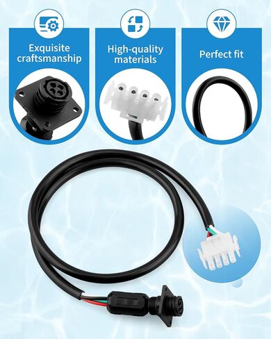 520724 Power Cable, 4-Pin Connector and 4-Pole in Kuwait