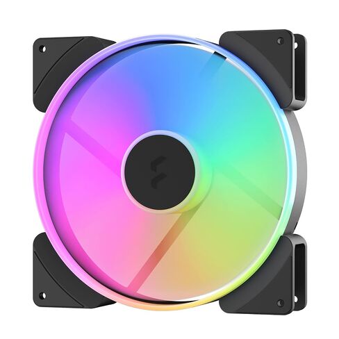 Fractal Design Prisma AL-18 PWM 180 mm Addressable RGB LED LLS Bearing Computer Case Fan in Kuwait