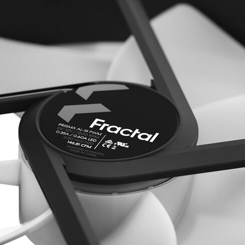 Fractal Design Prisma AL-18 PWM 180 mm Addressable RGB LED LLS Bearing Computer Case Fan in Kuwait