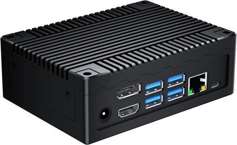 Jetson Nano Case, Aluminum Alloy Passive Cooling Case (Only Support Jetson Nano B01 4GB), Efficient Heat Dissipation, Sleek Design, Sandblasted Anodized Finish in Kuwait