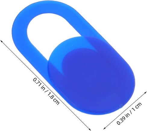 100pcs Blue Plastic Sliding Camera Covers for Phone Lens and Tablets in Kuwait