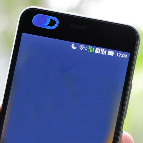 100pcs Blue Plastic Sliding Camera Covers for Phone Lens and Tablets in Kuwait