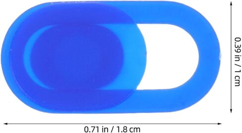 100pcs Blue Plastic Sliding Camera Covers for Phone Lens and Tablets in Kuwait