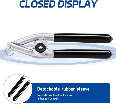 Arrow Puller, Arrow Puller Gripper - Aluminum Archery Tools for Crossbow Targets & Target Practice, Arrow Removal Tool with Ergonomic Grip & Storage Pouch for Outdoor & Range Use in Kuwait