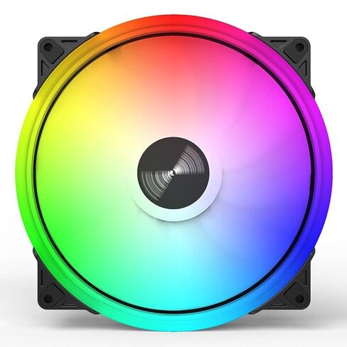 200mm PC Computer Case Fan 5V 3PIN ARGB 20CM 4PIN PWM High Air Volume CPU Cooling Fan Addressable RGB Cooling Slient Fan in Kuwait