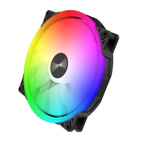 200mm PC Computer Case Fan 5V 3PIN ARGB 20CM 4PIN PWM High Air Volume CPU Cooling Fan Addressable RGB Cooling Slient Fan in Kuwait