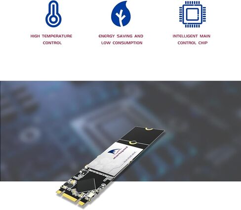 64GB Internal SSD M.2 2280 NGFF SHARKSPEED Plus 3D NAND SATA III 6 Gb/s,Internal Solid State Drive for Notebooks Desktop PC (M.2 2280 64GB) in Saudi Arabia
