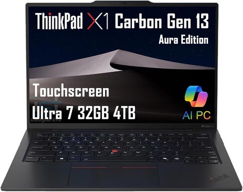 Lenovo ThinkPad X1 Carbon Gen 13, Intel Ultra 7 255U, 32GB RAM, 1TB SSD in Kuwait