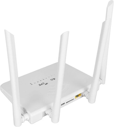 راوتر لاسلكي 4G LTE، نقطة اتصال WiFi متنقلة بسرعة 300 ميجابت في الثانية مع 4 هوائيات 5dBi، وفتحة بطاقة SIM لآسيا (قابس الولايات المتحدة) in Kuwait