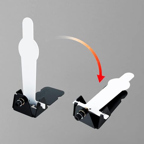 Atflbox 2 Pcs Resetting Metal Shooting Target Stand System for Pistol Airsoft Training and BB Guns Practice, Suitable for Outdoor and Indoor in Kuwait