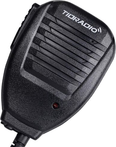 TIDRADIO Speaker Microphone Police Walkie Talkie Mic Accessories for Ham GMRS FRS Radio UV-5R Mini 5RM UV-32 DM-32 F8HP UV-21R UV-5G Plus BF-888S GM-15 PRO UV-82 K5Plus TD-V2 TD-H8 TD-H3 Plus -2 Pack in Saudi Arabia
