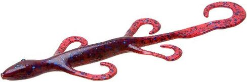 Zoom Bait 6-Inch Lizard Bait-Pack of 9 (Plum), One Size (002-004) in Kuwait