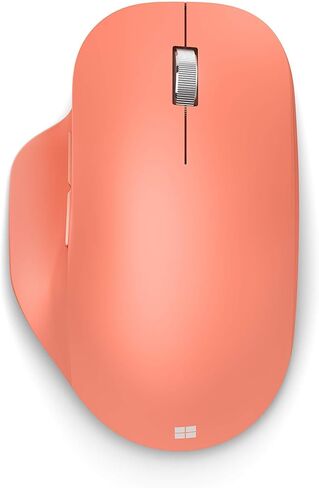 Microsoft Bluetooth Ergonomic Mouse - Peach (222-00033) (Renewed) in Saudi Arabia