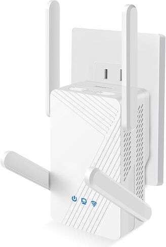 BE3600 WiFi 7 Range Extender, WiFi Extenders Signal Booster for Home, 5.8Ghz/2.4Ghz Dual Band Wi fi Extender with Ethernet Port, Wireless Repeater Amplifier Internet Booster Signal 2500 Sq.Ft. in Kuwait