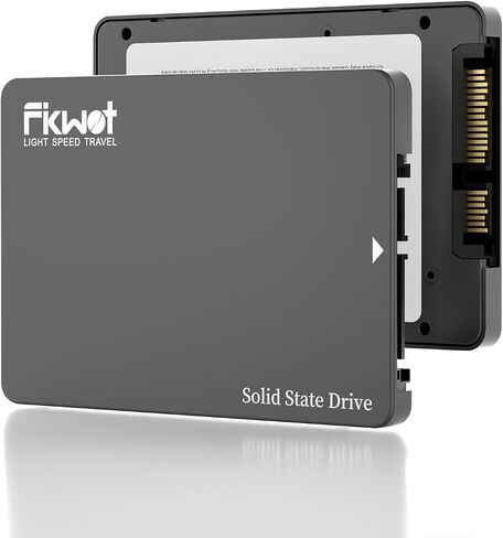 Fikwot FX812 1TB SSD SATA III 2.5" 6GB/s, 3D NAND TLC, 70% SLC Cache, Up to 560MB/s, Compatible with Laptop & PC Desktop in Saudi Arabia